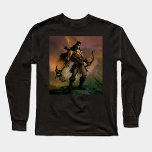 Black Wolf Long Sleeve T-Shirt